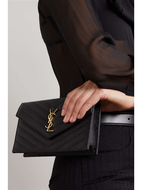 cabas yves saint laurent matelasse|SAINT LAURENT Cassandre matelassé leather shoulder bag.